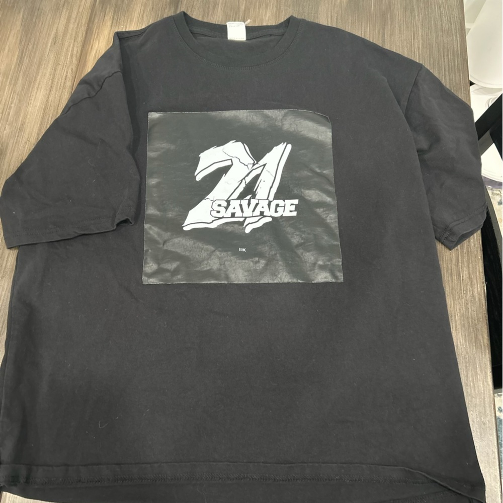men’s 21 savage graphic tee